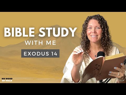 Exodus 14 | How Did God Split The Red Sea? [Bible Study WITH ME]