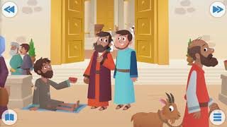 No Silver No Gold - A crippled Man Is Healed- Christian Bible story for Kids
