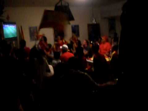 Spanisches Zentrum Freiburg, die letzten Minuten vor der Weltmeisterschaft 2010