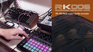 Video thumbnail for RK-006 Circuit & Moog DFAM MIDI trigger example by Retrokits