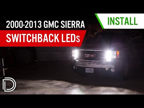 How to Install 2000-2013 GMC Sierra Switchback Turn Signal LEDs | Diode Dynamics
