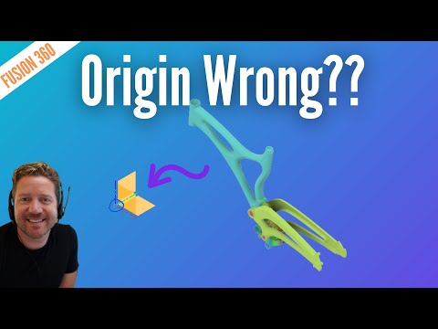 Fusion 360 Origin Change (Align Part To Right Spot)
