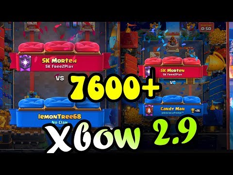 Morten vs Lemontree68, CandyMan 👈 XBow 2.9  cycle 7600+ gameplays