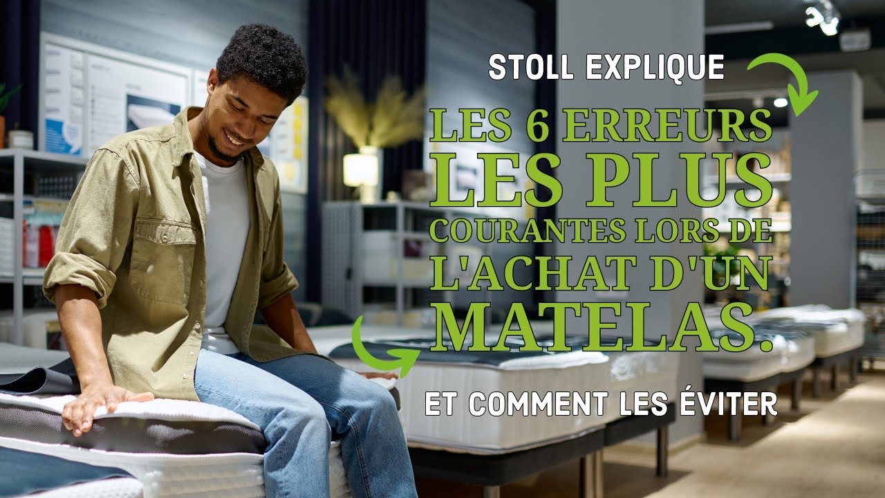 Les 6 erreurs les plus courantes lors de l'achat d'un matelas