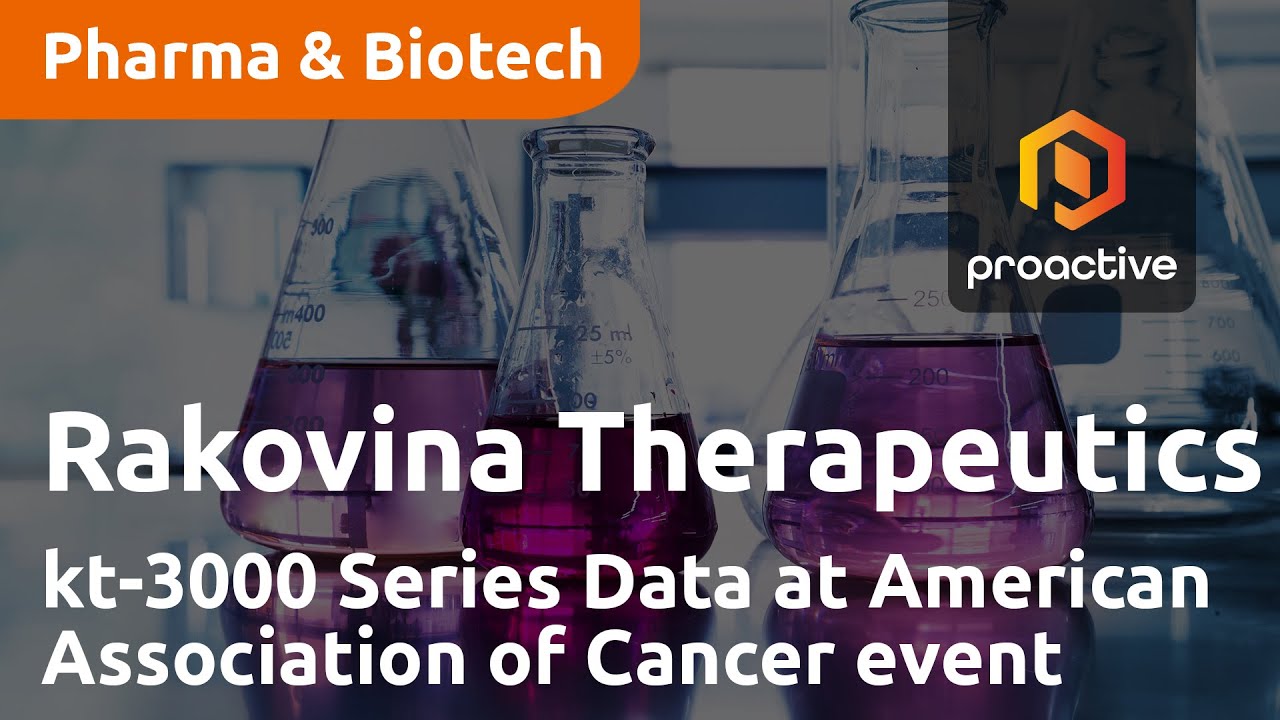 Rakovina Therapeutics shares new kt-3000 Series Data at American Association of Cancer event
