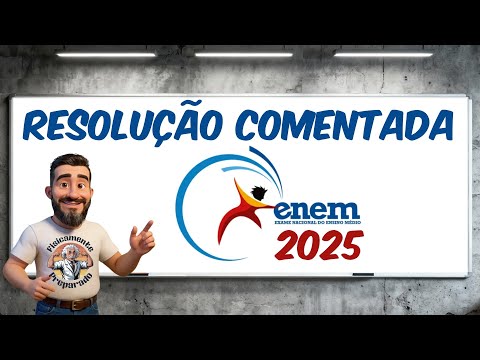 Physics exam solutions for the 2025 ENEM exam.
