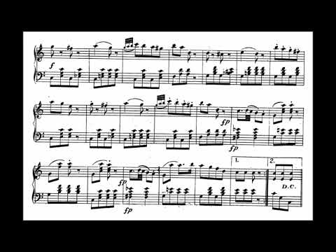 Emile Waldteufel - "Galop prestissimo" for orchestra Op. 152 (audio + sheet music)
