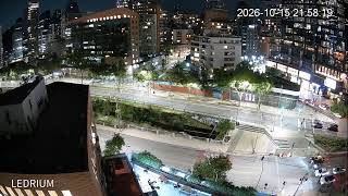 Ledrium - Canal San Carlos, Santiago, Chile, live cam, en vivo, en directo live webcam