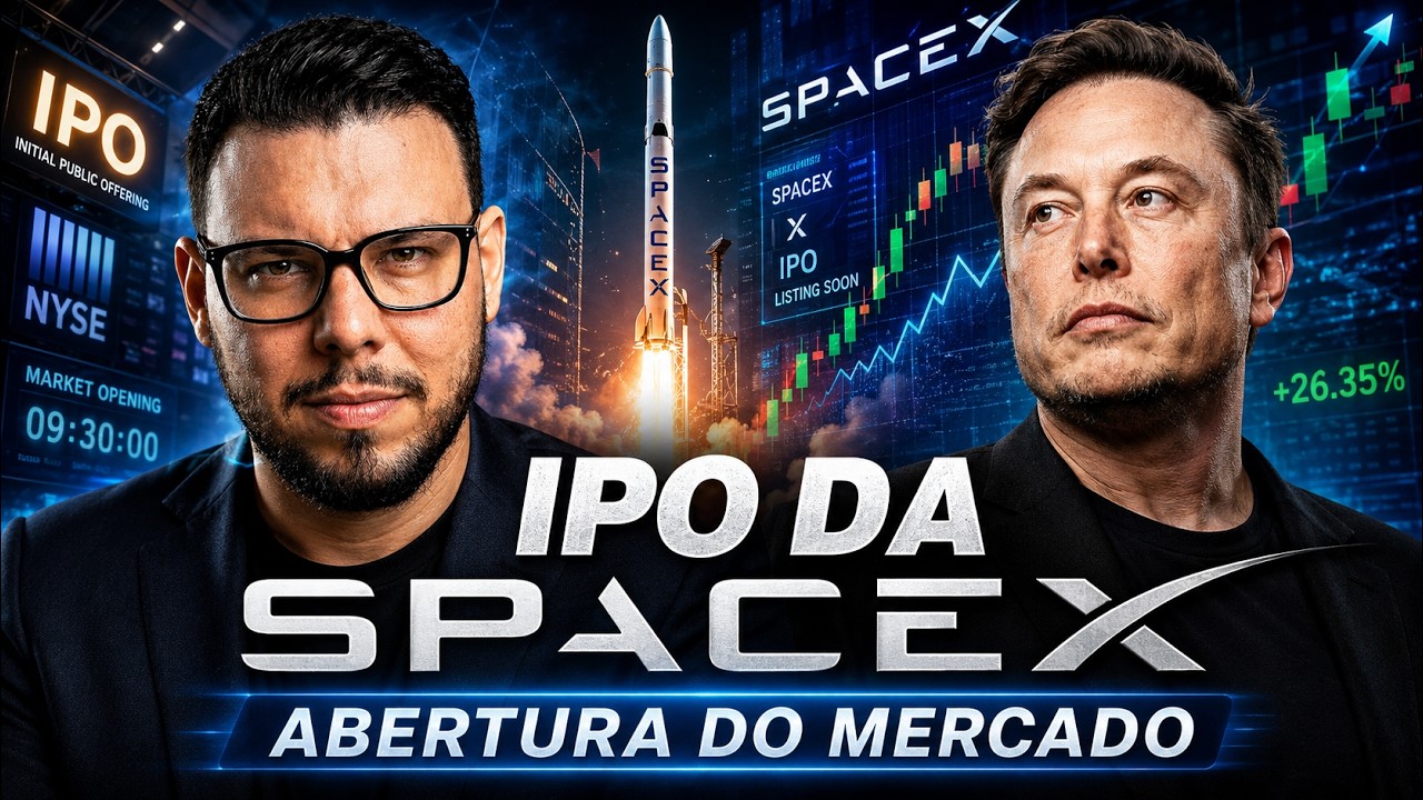 URGENTE! IPO DA SPACEX AO VIVO! ISSO PODE DRENAR O BITCOIN?