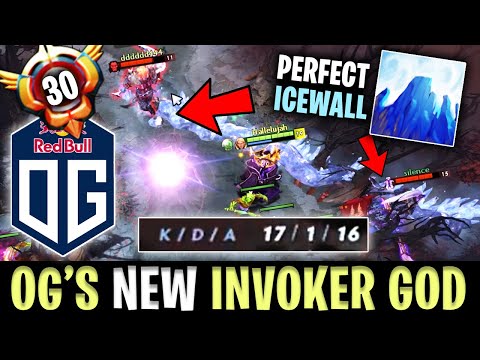 The Reason Why They Call Him Invoker God - Og's New Invoker God Hansha Dota 2