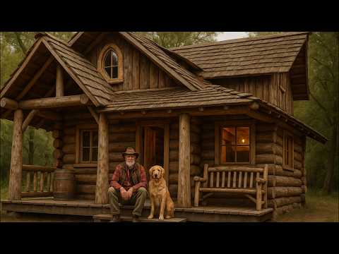 An Elderly Man Builds a Fully Functional Cabin Alone in Alaska: @ThisIsMyAlaska