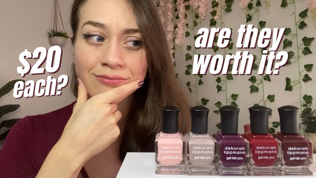 Is Luxury Nail Polish Worth It? 🤔 Deborah Lippmann Review with Swatches + Comparisons!