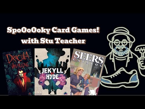 Spooky Card Games with Stu Teacher
