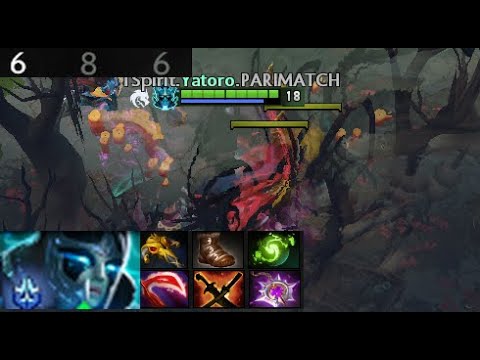 Yatoro - Phantom Assassin | Team Spirit vs PSG.LGD  (game 3) Playoff| The International 2021