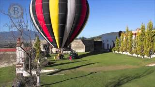 preview picture of video 'Despegue de Globo Aerostatico de la Hacienda San Diego Baquedano'