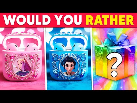 Would You Rather - PINK 🎀 BLUE 💙 or MYSTERY COLOR 🎨❓ | Daily Quiz