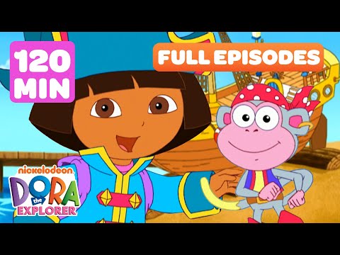 Dora the Explorer FULL EPISODES Marathon! ➡️ | 5 Full Episodes - 2 Hours! | Dora & Friends