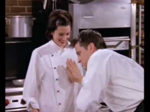 Awesome Friends Blooper - Joey Touches Monica's Breast