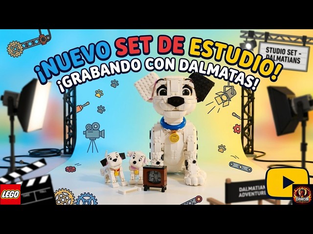 Vídeo relacionado con LEGO | Disney Cachorro de 101 Dálmatas - Maqueta para Construir para Adultos de Figura Articulada de Perro Interactivo - Se Transforma en 6 Perros Diferentes - Regalo para Mujeres y Hombres Fans 43269