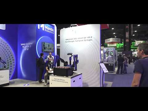 The Mantis MR-X Dual-Arm Fenceless Robot at Automate 2026