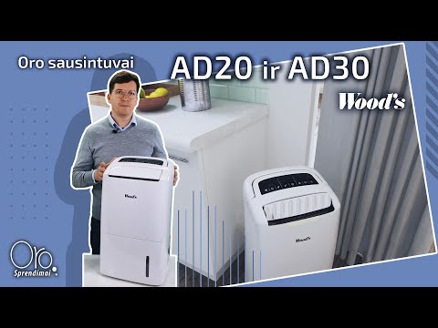 Oro sausintuvas - oro valytuvas AD20 Wood's