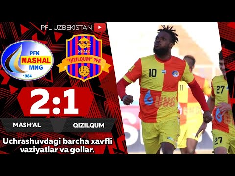 Coca-Cola Superliga. 25-tur MASH'AL — QIZILQUM 2:1