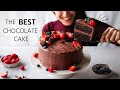 The BEST Chocolate Cake Eggless Dairy Free Vegan