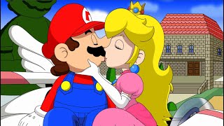 Mario Princess Kiss Love Kissing Game Walkthrough Levels 1-8