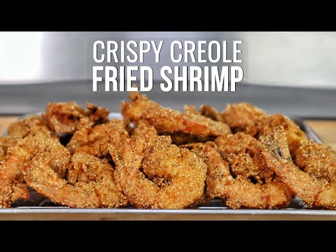 Crispy Creole Fried Shrimp