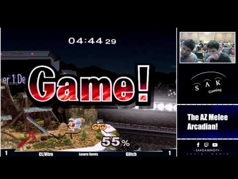 AZMA2 Losers Semis - CL|Vitro (Marth/Ganondorf) vs Glitch (Ice Climbers)