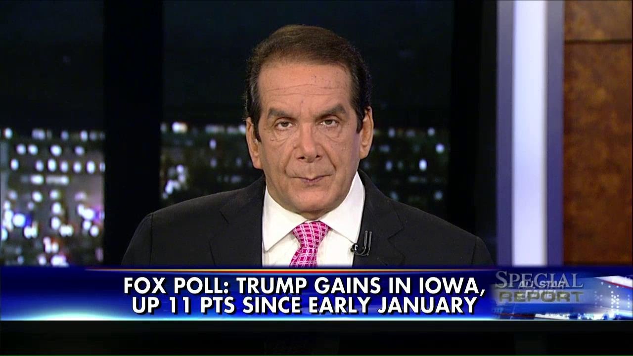 Krauthammer Explains How Trump Has Won 'Cage Match' With Cruz - YouTube