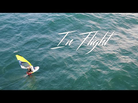 In Flight - Windfoiling Western Australia