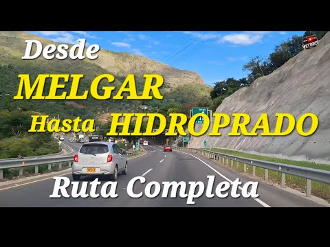 Desde Melgar hasta la Represa Hidroprado pasando por: Guamo, Saldaña, Purificacion y Prado Tolima.