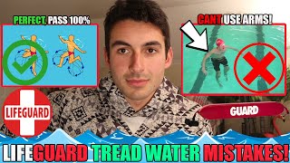 MAIN REASONS WHY PEOPLE FAIL THE LIFEGUARD TREAD WATER PRE-TEST! (*AVOID THESE TO PASS 100%*)