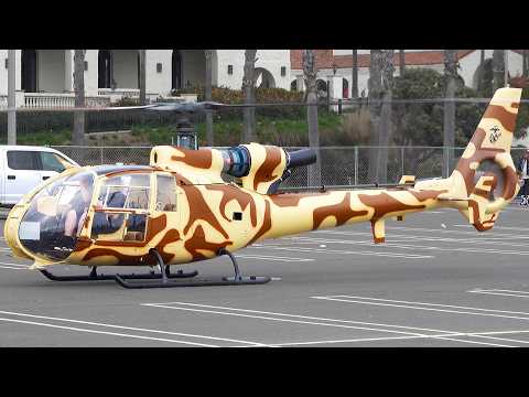 12 Helicopters Departures  at Huntington Beach! Bell-222, UH-60, AH-1, and More @hotrodsbhelos
