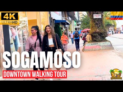 Sogamoso Boyacá Colombia Walking Tour | Explore The Historic Center In 4K