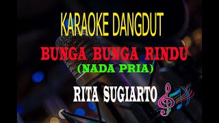 Download lagu Karaoke Bunga Bunga Rindu Nada Pria - Rita Sugiarto (Karaoke Dangdut Tanpa Vocal) mp3