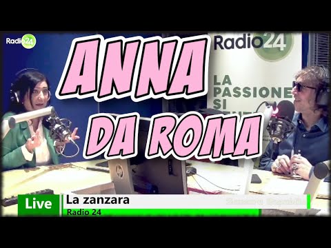 Anna from Rome in the studio - La Zanzara 22.11.2022