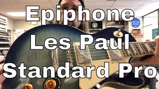 Video thumbnail for Epiphone Les Paul Standard Pro by Ben Coombs