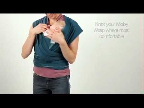 Moby Wrap Kangaroo Wrap and Hold Instructions