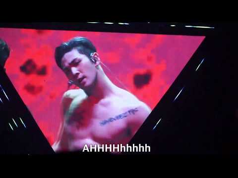 20181215 NU'EST W DOUBLE YOU CONCERT FINAL IN SEOUL - FEELS BAEKHO(KANGDONGHO) ABS ♥