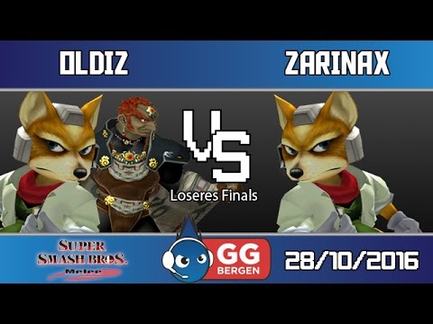 GG Bergen FS XII - Oldiz (Fox, Ganondorf) vs. Zarinax (Fox)  - Losers Finals - Melee