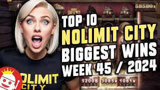 ⚡ TOP 10 NOLIMIT CITY BIGGEST WINS OF WEEK #45 - 2024 Video Video