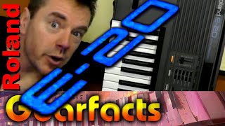 Video thumbnail for Roland E-20. Wonderful vintage keyboard, but this one GLITCHES big-time by Gearfacts