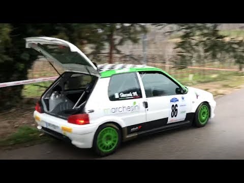 RALLY COLLI SCALIGERI 2018 - Shakedown - Drift, show & slow motion