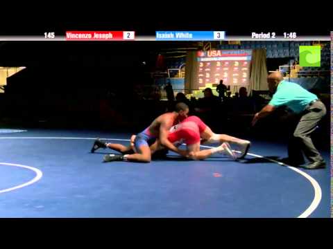 145 lbs. Finals - Vincenzo Joseph (PA) vs. Isaiah White (IL)