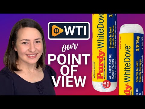 PURDY 144670092 White Dove High Density Woven 3/8"" Nap Cover - WTI product video review