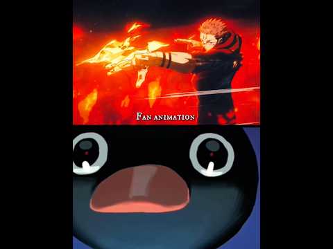 Fan animation🔥 is better than Mappa Studio 💀 #shibuya #jjk#gojo