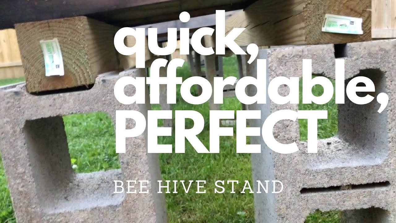 Quick, Affordable, Simple DIY Bee Hive Stand