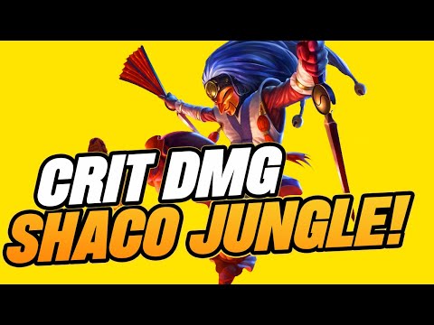 CRIT DAMAGE SHACO JUNGLE! Ranked Climb - League of Legends